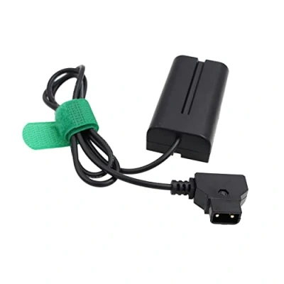 Afbeelding van HangTon Camera Monitor D tap NP F970 F750 F570 F550 Dummy Batterij Power Adapter voor BMPCC 6K Pro, Zoom F6, Atomos Shogun Inferno Ninja (70 cm)