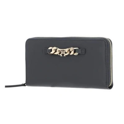 Afbeelding van TOMMY HILFIGER TH Luxe ZA Wallet L Grey Line