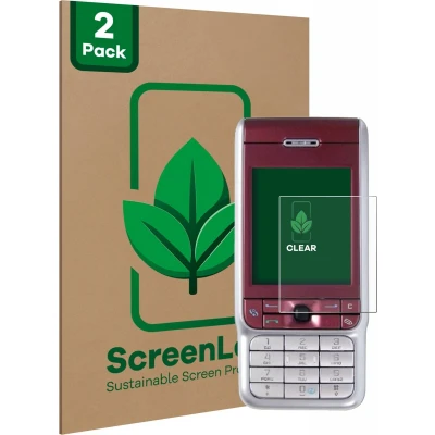Afbeelding van ScreenLeaf Screenprotector voor Nokia 3230 Duurzame schermbescherming Folie Beschermfolie transparant (2 Stuks)