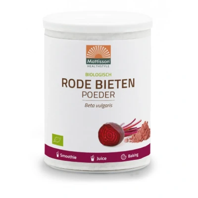 Afbeelding van Mattisson Rode Bietenpoeder Biologisch 125g