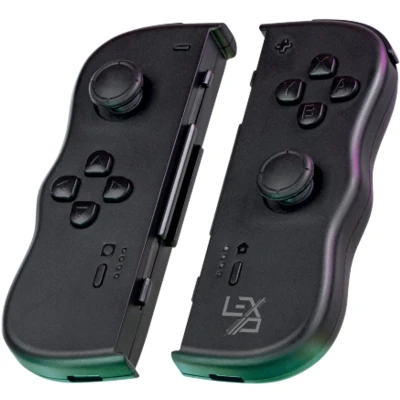 Afbeelding van Lexip Adventure Twinpads Zwart Geschikt Voor Nintendo Switch