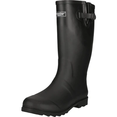 Afbeelding van Weather Report Regenlaarzen, Heren, Maat: 44, Black Natuurrubber