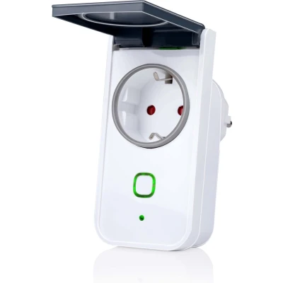 Afbeelding van alpina Smart Home Slimme Stekker Buiten Verbruiksmeter en Timer App Besturing