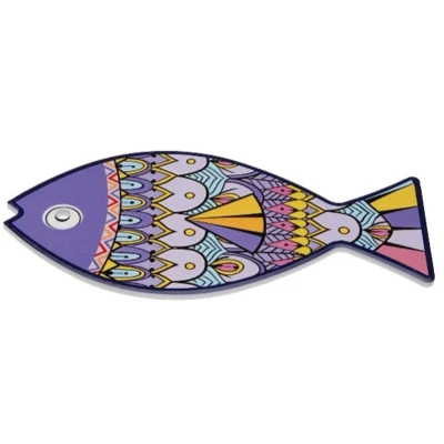 Afbeelding van Placemat Versa Kurk Keramisch Vis 14 x 0,7 20 cm