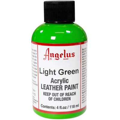 Afbeelding van Angelus leerverf Lichtgroen 118ml