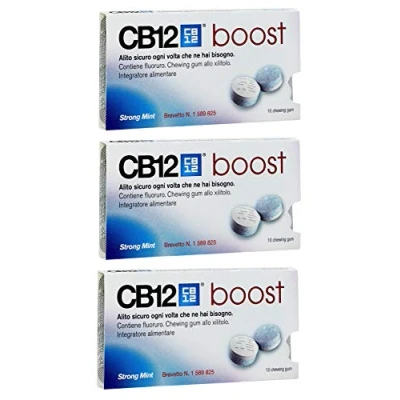 Afbeelding van CB12 Boost Gum 10 stuks x 3