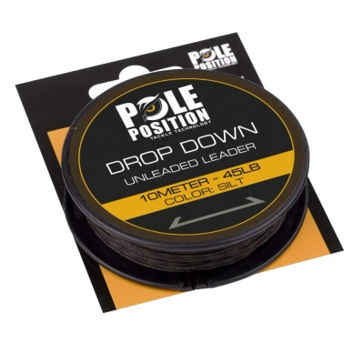 Afbeelding van Pole Position Drop Down Unleaded Leader Weed 45lb 10m Vislijn
