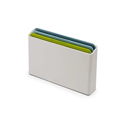 Afbeelding van Joseph Snijplanken in Houder Set van 4 Stuks Polypropyleen Multicolor