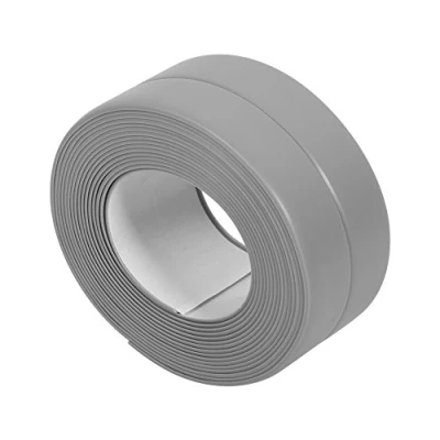 Afbeelding van Badafdichtingstape, Lengte 3,2 M, Zelfklevende Afdichtingstape, Waterdichte Afdichtingstape Voor Badkamer, Keuken En Toilet (22 Mm * M Grijs)