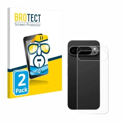 Afbeelding van BROTECT (2 Stuks) Schermbeschermer voor Google Pixel 9 Pro XL (Achterkant) Screen Protector Transparant