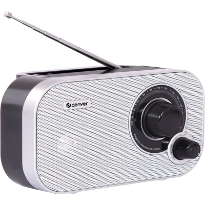 Afbeelding van Transistor Radio Denver Electronics TR 51 White AM/FM Wit