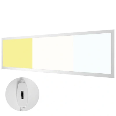 Afbeelding van led paneel 30x120cm dimbaar, 3000K/4000K/6000K, 26W/3.640 lumen, goede lichtspreiding 140⁰, *dimbaar met dimmer