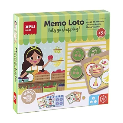 Afbeelding van APLI Kids Geheugen Spel / Kwartet Loto