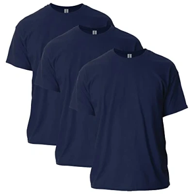 Afbeelding van Gildan heren Ultra Katoenen T shirt, Stijl G2000, Marine, XL