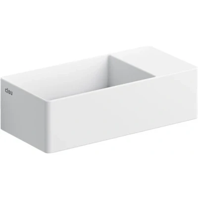 Afbeelding van Clou New Flush 3 fontein rechts bewerkt kraangat en afvoerset aluite