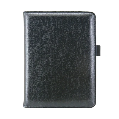Afbeelding van Kobo Glo Hoes: iMoshion Luxe Effen Bookcase Zwart Kunstleder E Reader Hoezen