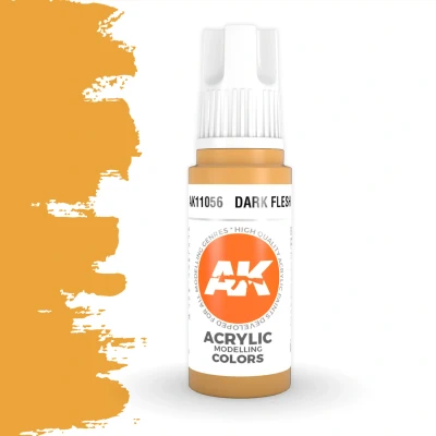 Afbeelding van Dark Flesh Acrylic Modelling Colors 17ml AK11056