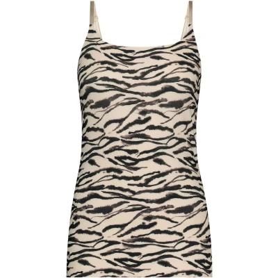 Afbeelding van Ten Cate Secrets Spaghetti Top Zebra Mauve maat S Paars