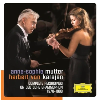 Afbeelding van Anne Sophie Mutter, Berliner Philharmoniker, Herbert von Karajan Complete Recordings On Deutsche Grammophon 1978 1988 (5 CD)