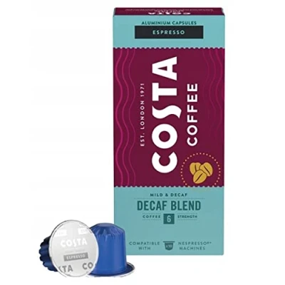 Afbeelding van Costa Decaf Coffee Blend capsules, compatibel met ESPRESSO (Decaf ESPRESSO, 50 capsules)