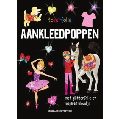Afbeelding van Toverfolie: aankleedpoppen (Paperback)