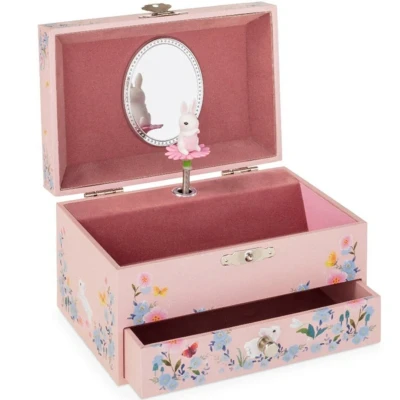 Afbeelding van Petit monkey sieradendoosje met muziek rabbit