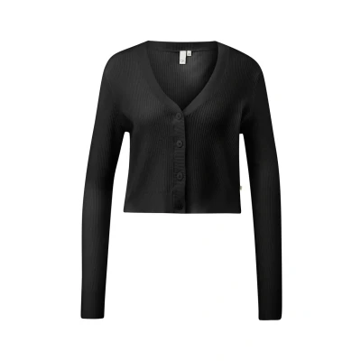 Afbeelding van QS MIT Struktur Vest, Dames, Maat: Medium, Schwarz