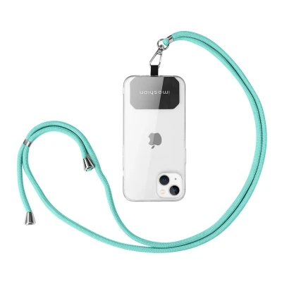 Afbeelding van iMoshion Universeel telefoonkoord Turquoise