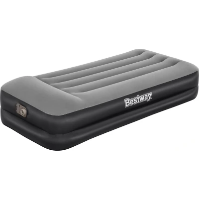Afbeelding van Bestway Luchtbed Tritech Premium+ Ingebouwde Pomp en Kussen Extra Dik 1 Persoons