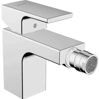 Afbeelding van hansgrohe vernis shape a ngreeps inbouwbidetmengkraan met pop up waste chroom 71211000