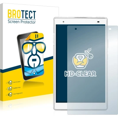 Afbeelding van BROTECT Screenprotector voor Lenovo Tab 4 8 Plus Folie Beschermfolie transparant (2 Stuks)