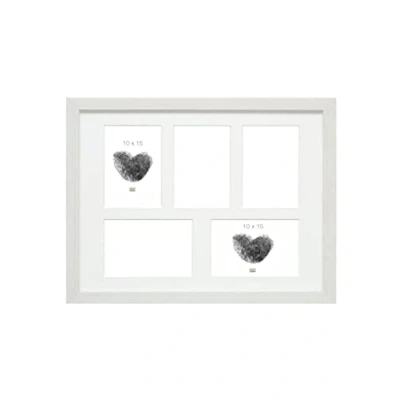 Afbeelding van Deknudt Frames multifotolijst S41VF1 P5 wit 5x 10x15 cm