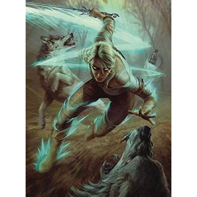 Afbeelding van the Witcher 3 Wild Hunt Ciri and Wolves Puzzle