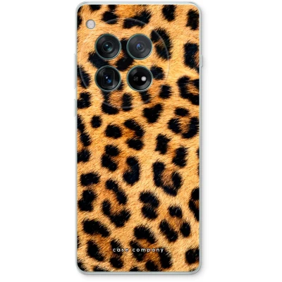 Afbeelding van Case Company® hoesje geschikt voor OnePlus 12r Luipaard Soft Cover Telefoonhoesje Bescherming aan alle Kanten en Schermrand