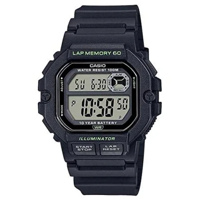 Afbeelding van Casio Collection WS 1400H 1AVEF Herenhorloge 44 mm Zwart