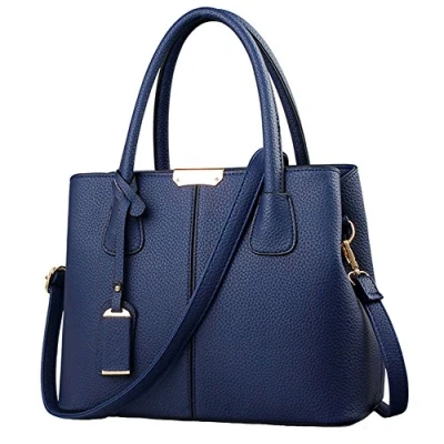 Afbeelding van FiveloveTwo Handtas, handvat, schoudertas, donkerblauw