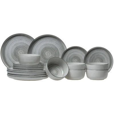 Afbeelding van Cosy &amp; Trendy Serviesset Baltic Grey 18 Delig