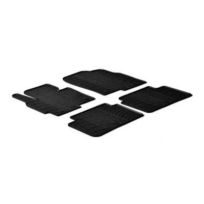 Afbeelding van Gledring Rubbermatten passend voor Mazda CX 5 benzine 2012 2017 (T profiel 4 delig + montageclips)