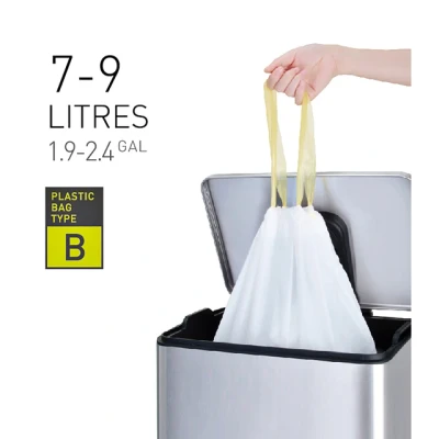 Afbeelding van Afvalzakken 7 tot 9 liter, rol van 25 stuks