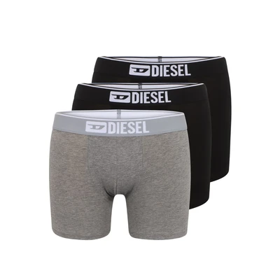 Afbeelding van Diesel Umbxsebastianthreep 3 PACK Onderbroeken, Heren, Maat: Large, Black/grey