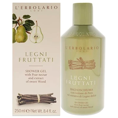 Afbeelding van L&#039;Erbolario Legni Fruttati Bad en douchegel, per stuk verpakt (1 x 250 ml)