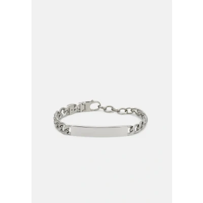 Afbeelding van Fossil JF04164040 Armband Drew staal zilverkleurig 9 mm 22,5 cm