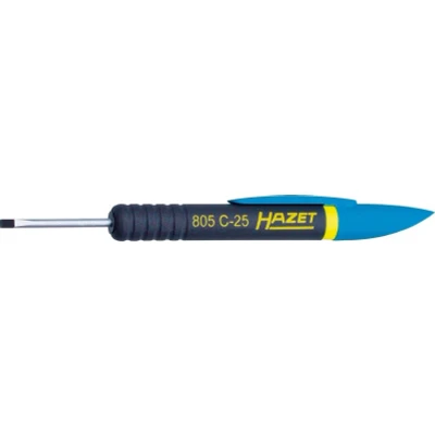 Afbeelding van Hazet 805C 25 Clip schroevendraaier, schroeven met sleufkop