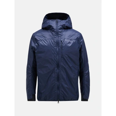 Afbeelding van Peak Performance Men Radiance Hood Jacket Blue Shadow maat S