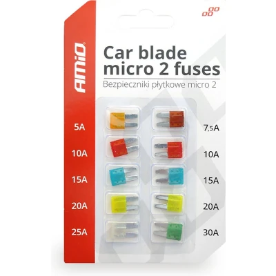 Afbeelding van MICRO 2 zekering 10 stuks blisterverpakking