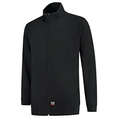 Afbeelding van Tricorp 301017 Sweatvest 60C Wasbaar Zwart