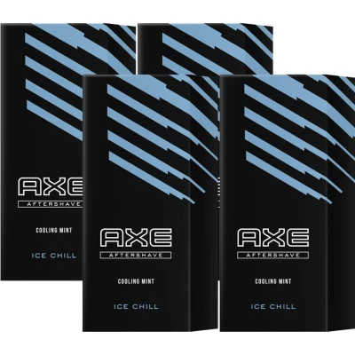 Afbeelding van Axe Aftershave Ice Chill 4 x 100 ml