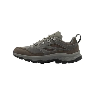Afbeelding van Jack Wolfskin Cyrox Texapore LOW Trainingsschoen, Heren, Maat: 40, Cold coffee Imitatieleer/ textiel