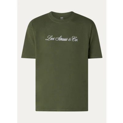 Afbeelding van Vintage Fit Graphic Tee Bri Levis Script, Script Kom, L