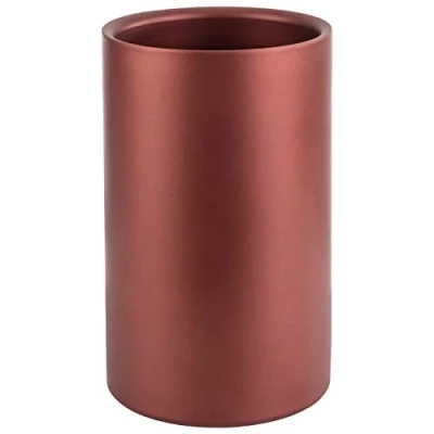 Afbeelding van APS Germany® Flessenkoeler Dubbelwandig RVS Rood Ø 12/10 cm x H 20